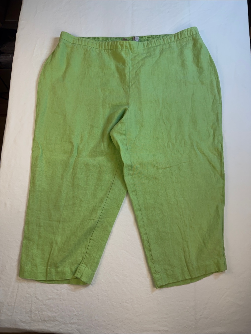 Chico's Spring Green Cropped Ankle Pants